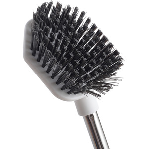 Toilet Bowl Brush Combo Set - Grey White by Livingandhome