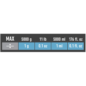 Salter Olympus Disc Electronic Scale - Neutral and Silver by SALTER