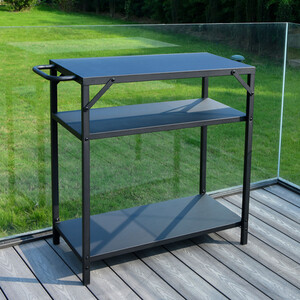 Columbus Outdoor Kitchen - Black by BBQ Chef