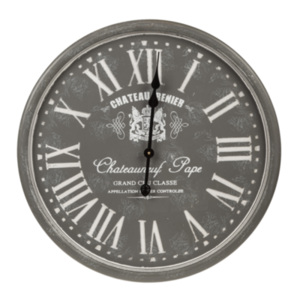 Chateau Renier Clock - Grey