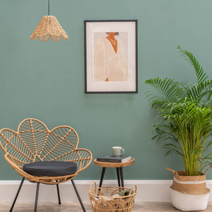 Vine Natural Flower Ceiling Pendant Shade - Natural by ValueLights