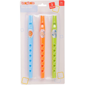 Pack of 3 Recorders by Imaginate