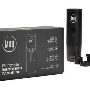 The MUD Co. Portable Wireless Automatic Espresso Machine - Black by The MUD Co.