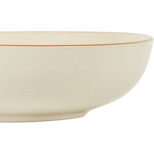 Sesame Speckle Serving Bowl - Oatmeal / Large