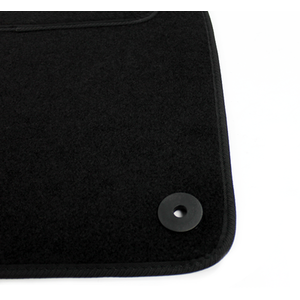 Audi A4 B8 2008-2015 Tailored Carpet Car Mats in Black Floor Set - Black by Actiasmat