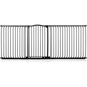 Extra Tall Curved Top Safety Gate - Matt Black / 234cm - 243cm by Safetots