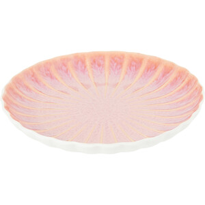 Pink Reactive Glaze Plate - Pink / Side Plate