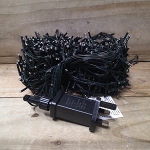 25m Premier Christmas Lights Mains Timer with 1000 Warm and Cool White LEDs - Cool & Warm white by Samuel Alexander