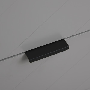 HOMCOM Chest of Drawers with Metal Handles - Grey by HOMCOM