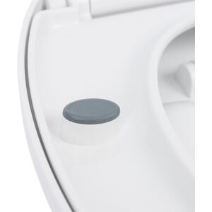 Soft Close Family Toilet Seats - White - Pack of 2 - White by Harbour Housewares
