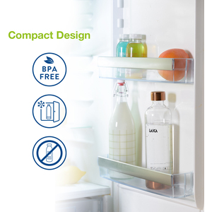 Variable Manual Fizz Sparkling Water Maker with 1 x CO2 Cylinder - White by Laica