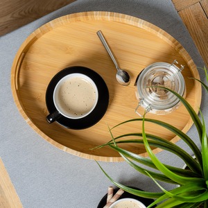 12 Piece Coloured Cappuccino Cup and Saucer Set - 250ml - Black by Argon Tableware