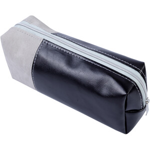 Black & Grey Stitched Pencil Case