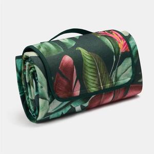 Tropical Folding Picnic Blanket - Green by OHS