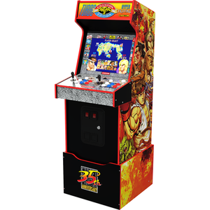 Street Fighter 14-in-1 Yoga Flame Legacy Edition Arcade Machine - Orange by Arcade1Up