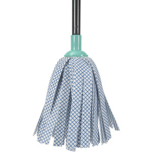 JVL Super-Absorbent Lightweight Synthetic Floor Mop - Turquoise by JVL