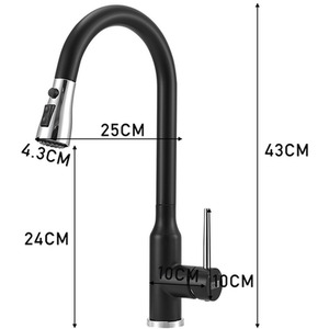 Retractable Pull-Down Kitchen Tap by Livingandhome