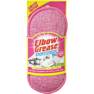 Elbow Grease Scrubbing Pad - Pink by Elbow Grease
