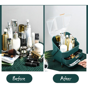 Luxurious Makeup Dustproof Organiser by Livingandhome