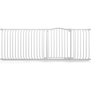 Curved Top Safety Gate - Matt White / 207cm - 216cm by Safetots