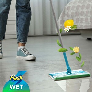 Flash Speedmop Start Kit with Wet Refills - Blue by Flash