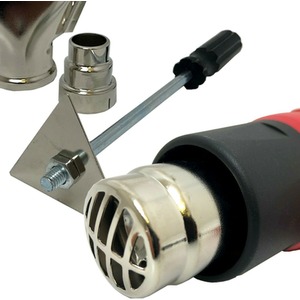 Lumberjack 1800W Adjustable Temperature Hot Air Heat Gun Blower Paint Striping - Red by Lumberjack