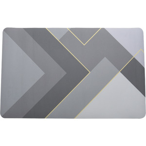 Kitchen Waterproof Mat - Grey by Livingandhome