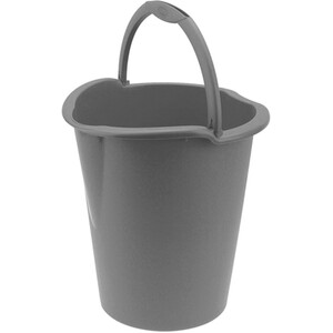 Grey Bucket 10L by Tontarelli