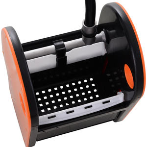 HOMCOM 26L Mop Bucket on Wheels - Orange by HOMCOM