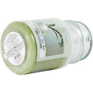 Eucalyptus & Sea Salt Mason Jar Candle - Green by True Aroma