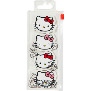 Pack of 4 Hello Kitty Eraser by Blue sky