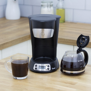 Programmable Coffee Maker - Black by Swan
