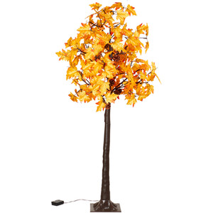 Autumnal Maple Leaf Tree - Orange