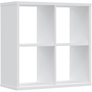 Mauro 2x2 Shelving Unit - White