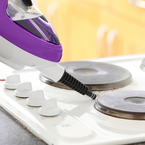 Neo 10 in 1 1500W Hot Steam Mop Cleaner and Hand Steamer - Purple by Neo