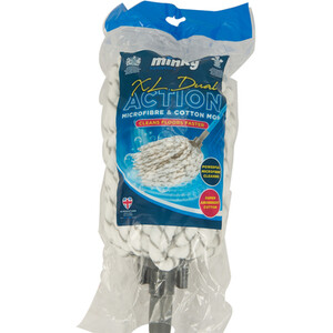 Dual Action Microfibre Mop XL - Blue by Minky