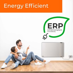 Radialight Klima Electric Panel Heater, Wall Mounted - White by Radialight