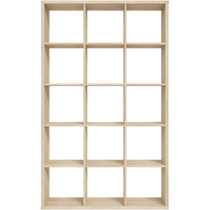 Mauro 3x5 Shelving Unit - Sonoma Oak by Furniture To Go