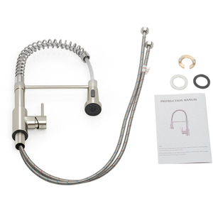 Stainless Steel Mixer Tap with Explosion-Proof Inner Tube by Livingandhome