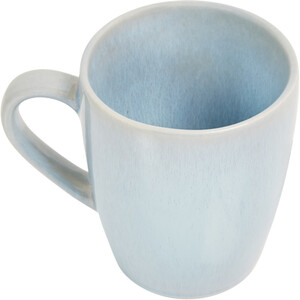 Pack of 4 Reactive Glaze Mugs - Blue