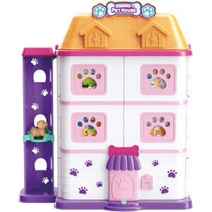 Kids Cute Pet House Playset - Multicolour