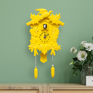 Vintage Cuckoo Clocks - Yellow by WALPLUS