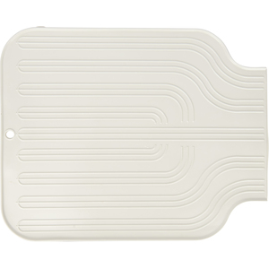 KitchenCraft Rubber Draining Board Mat - White by KitchenCraft