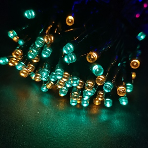 LED Christmas Multi Function Battery Lights with Timer - Multicolour by Samuel Alexander