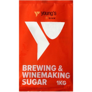 Youngs Brew Sugar 1kg - White by Youngs