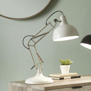 LED Desk Lamp Reading Lamp - White by Pacific Lifestyle