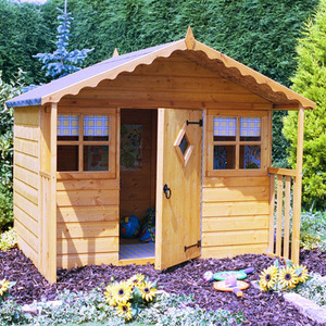Cubby Playhouse - Honey Brown by Shire Garden Buildings