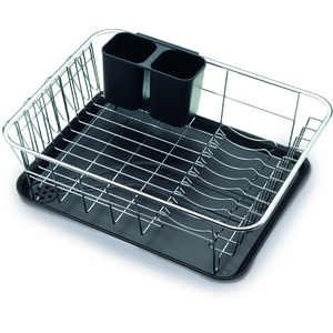 KitchenCraft Dish Drainer - Silver by KitchenCraft