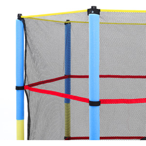 Children's Trampoline with Safety Net and Enclosure by Livingandhome