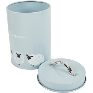Set of 3 Highland Flock Storage Canisters - Grey